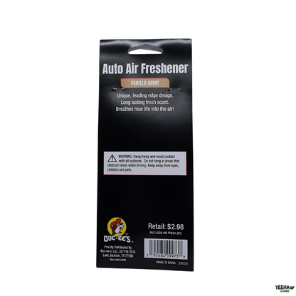 Bucc-ee's Vanilla Scent Auto Air Freshener